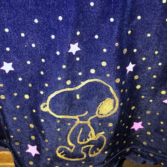 Blue Soft Navy Snoopy Dress - Picture 4 of 4